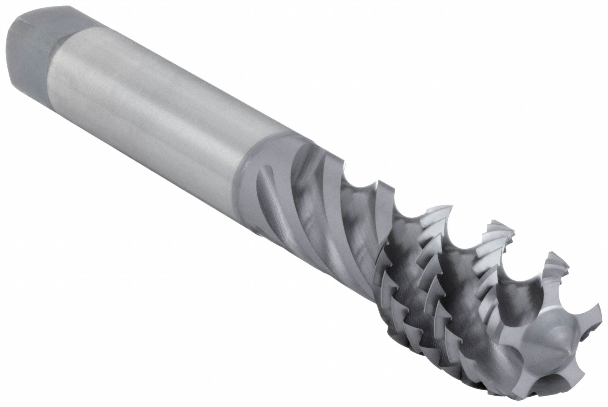 Spiral Flute Tap: 1"-8 Thread Size, 1 1/4 in Thread Lg, 5 1/8 in Overall Lg, Right Hand
