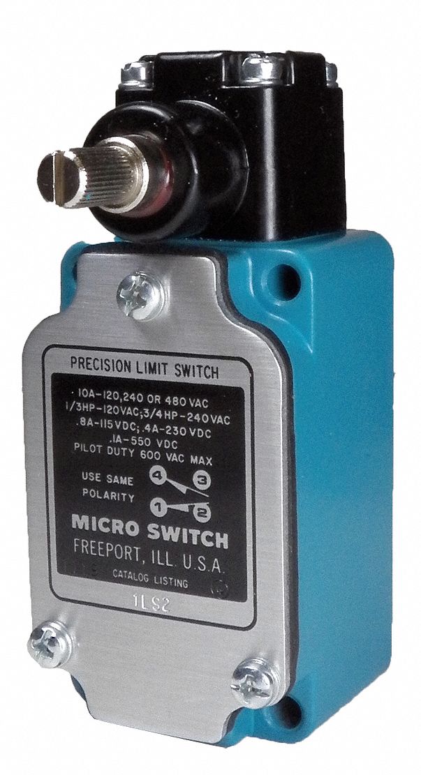 NON PLUG-IN LIMIT SWITCH, ROLLER LEVER, METALLIC, MAINTAINED, NON PLUG-IN, LS, 1NO/1NC