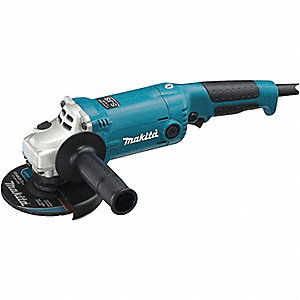 ANGLE GRINDER, CORDED, 120V/12.5A, 5 IN DIA, TRIGGER, ⅝"-11, 11000 RPM, 8.2 FT CORD