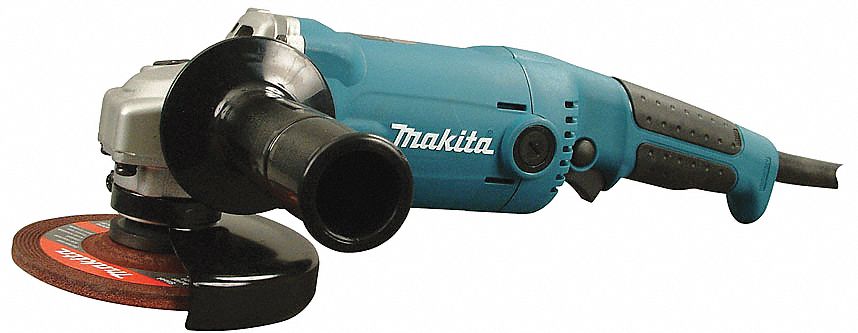 ANGLE GRINDER, CORDED, 120V/10.5A, 6 IN DIA, TRIGGER, ⅝"-11, 10000 RPM, INNER FLANGE