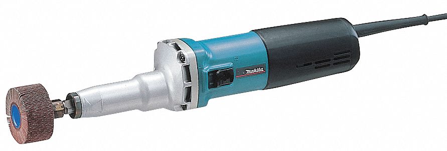 MAKITA DIE GRINDER, CORDED, 120V/6.6A, THUMB, 1800 TO 7000 RPM, 14 ⅝ IN,  FT, ALUMINUM Corded Die Grinders MKTGD0810C GD0810C Grainger, Canada