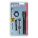 HANDHELD FLASHLIGHT, MINI, 96 M BEAM, 14 LUMENS, BLACK, 5 3/4 IN L/1 IN DIA, POLYCARBONATE
