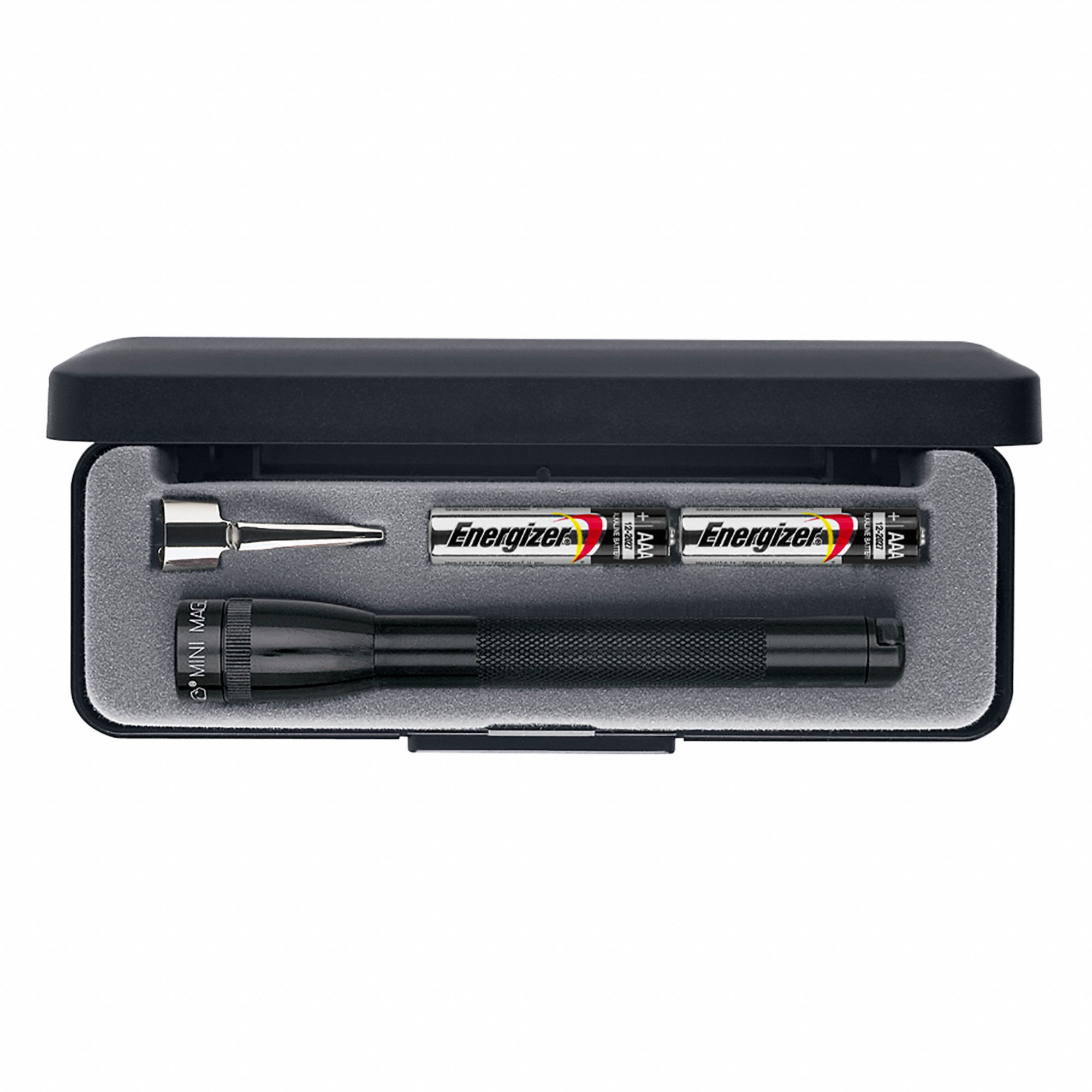 MINI MAG-LITE FLASHLIGHT, WITH 2 AAA BATTERIES/POCKET CLIP, 111 LUMENS, HOT PINK, 5 IN