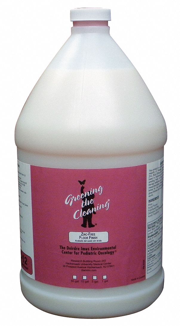 Floor Finish, 1 gal, Jug, PK4