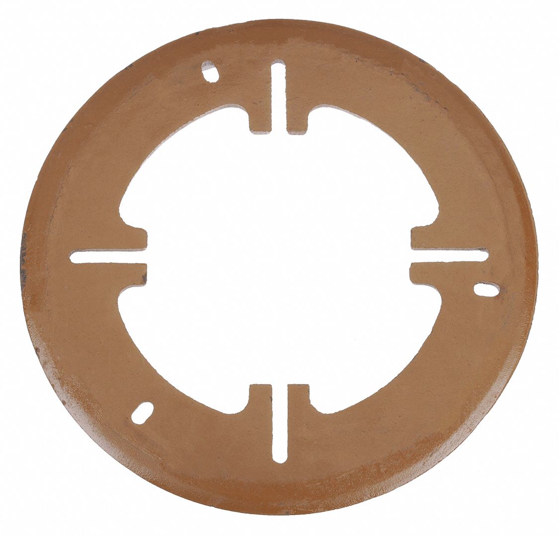 UNIVERSAL REPLACEMENT DOME AND COLLAR ASSEMBLY: 13 ⅝ IN OVERALL DIA, YELLOW