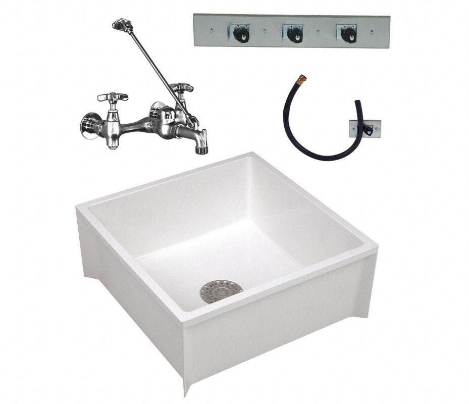 MUSTEE Kit Fregadero p/Trapeador,Durast(1)(R) - Fregaderos con Grifos