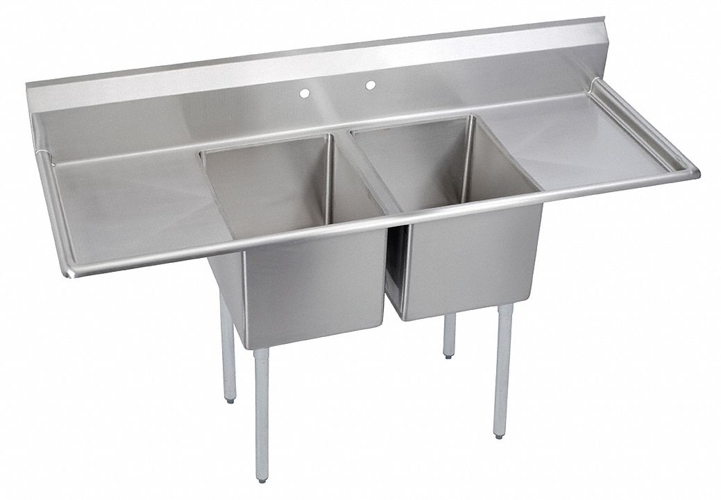 Elkay Stainless Steel Scullery Sink Without Faucet 18 Gauge