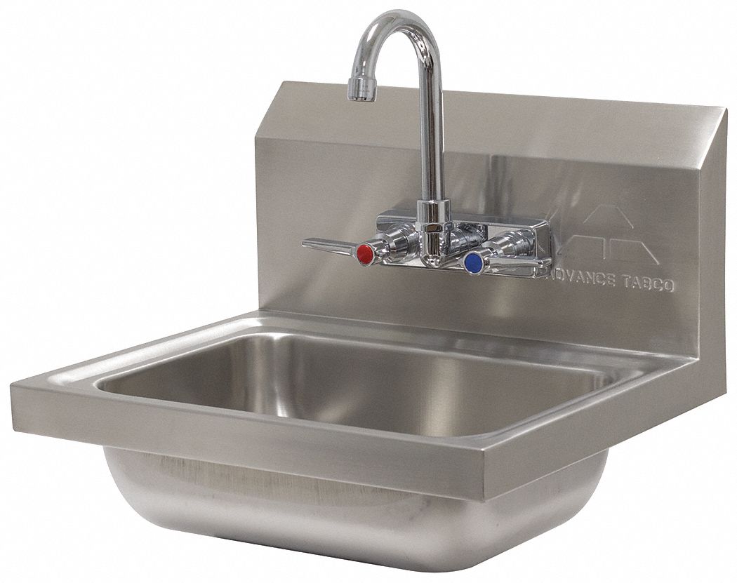 advance tabco commercial kitchen sink