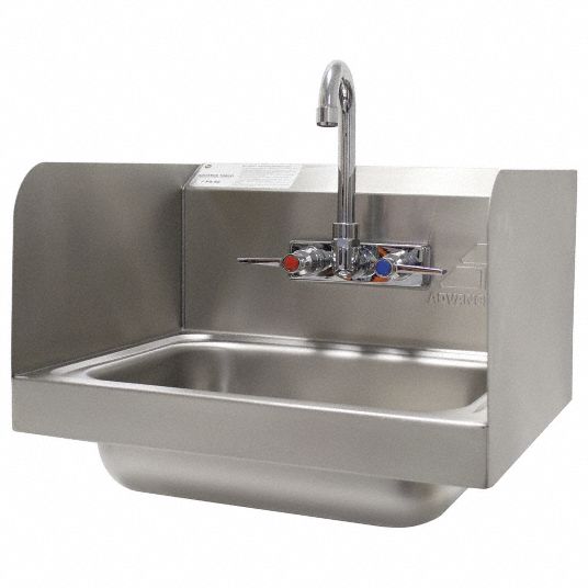 Advance Tabco, 1 gpm Flow Rate, Hand Sink - 11U398|7-PS-66 - Grainger