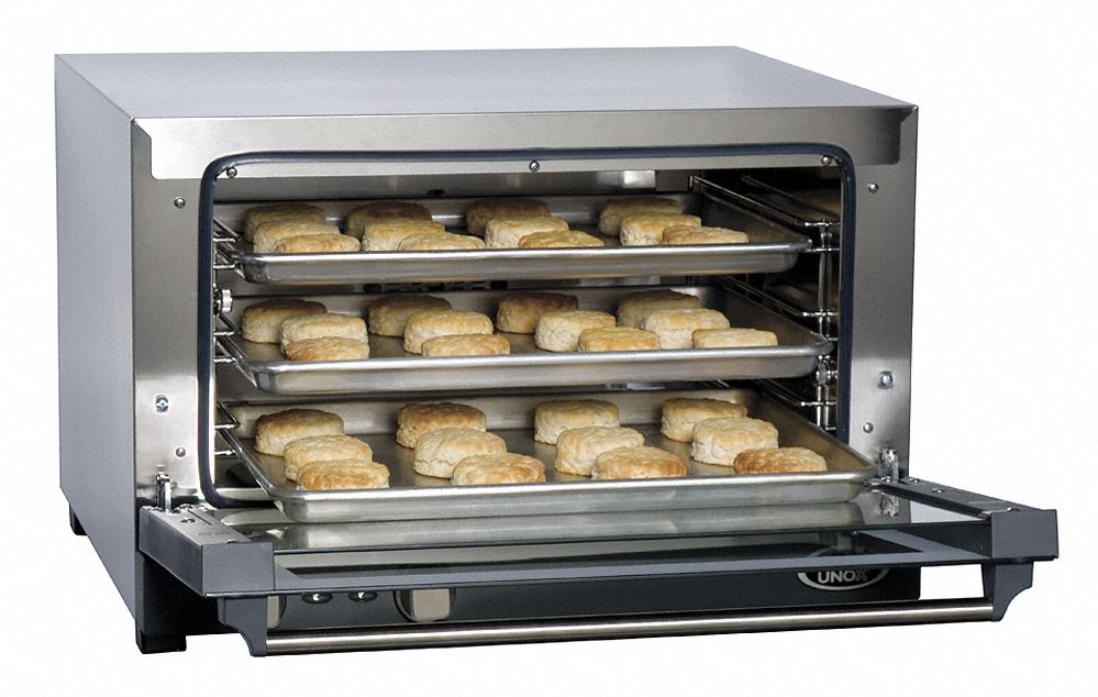 CADCO Convection Oven Half Size Oven Size, 3 Shelves, Wire Shelves