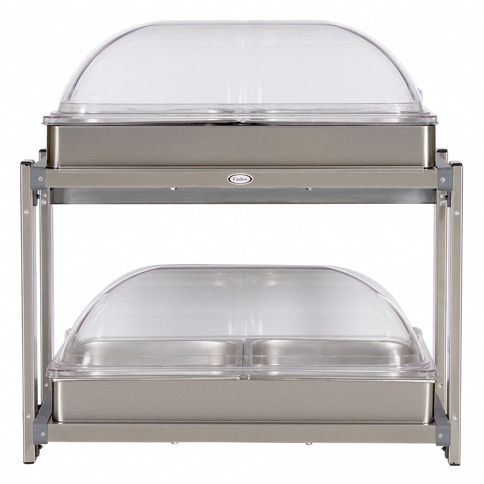 11U501 - Buffet Server w/Rolltop Lids Multi-Level