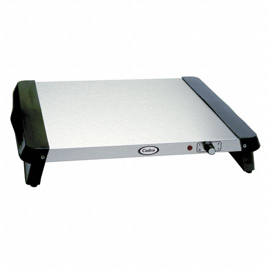 Warming Shelf,Countertop,Small,Stainless Grainger