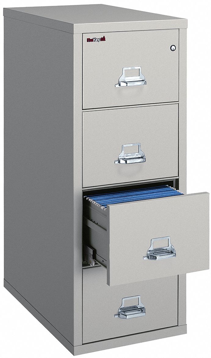 Fireking Vertical File 4 Drawer Legal 11u570 4 2131 Cpa Grainger