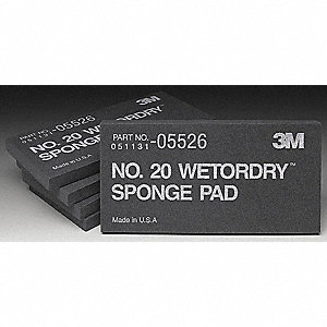 PAD SPONGE WET/DRY NO 20 2-3/4X5IN