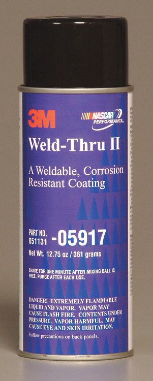 WELD THRU COATING, AEROSOL, GREY, 377 ML