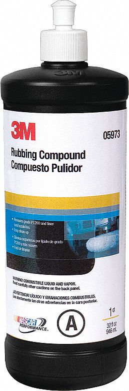 3M Rubbing Compound 05974 - 05973 - Gallons - Quarts
