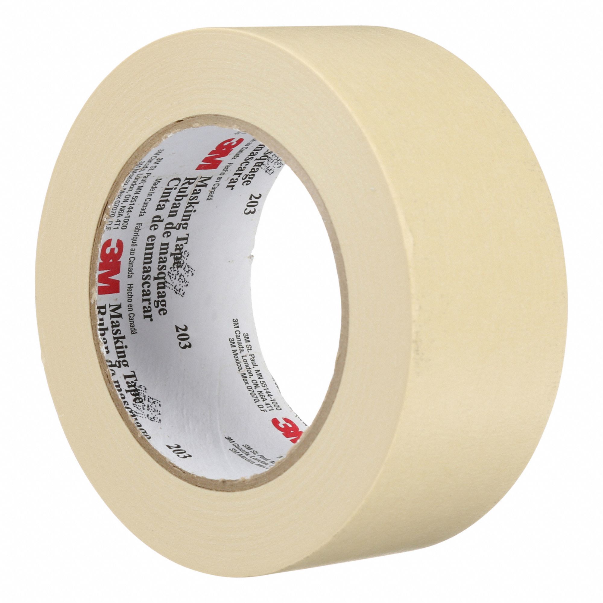 HIGHLAND MASKING TAPE, 55 M LENGTH X 48 M WIDTH/5.2 MIL, CREPE PAPER