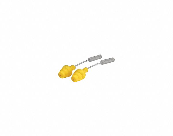 BOUCHONS D'OREILLE POUR TEST DE SONDE, JETABLES, POLYMÈRE ÉLASTOMÈRE, M, SANS FIL, À ENFONCER, 50 PR