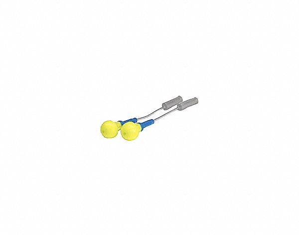 BOUCHONS D'OREILLE POUR TEST DE SONDE, JETABLES, PU, JN, BL, M, SANS FIL, À ENFONCER, 50 PR