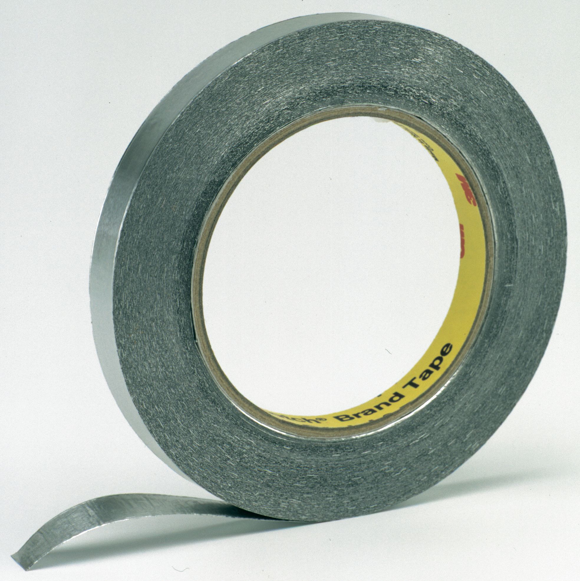 TAPE, NOMINAL DEAD SOFT, TRANSPARENT ADHESIVE, SILVER, 1 IN X 60 YD, ALUMINUM FOIL, ACRYLIC