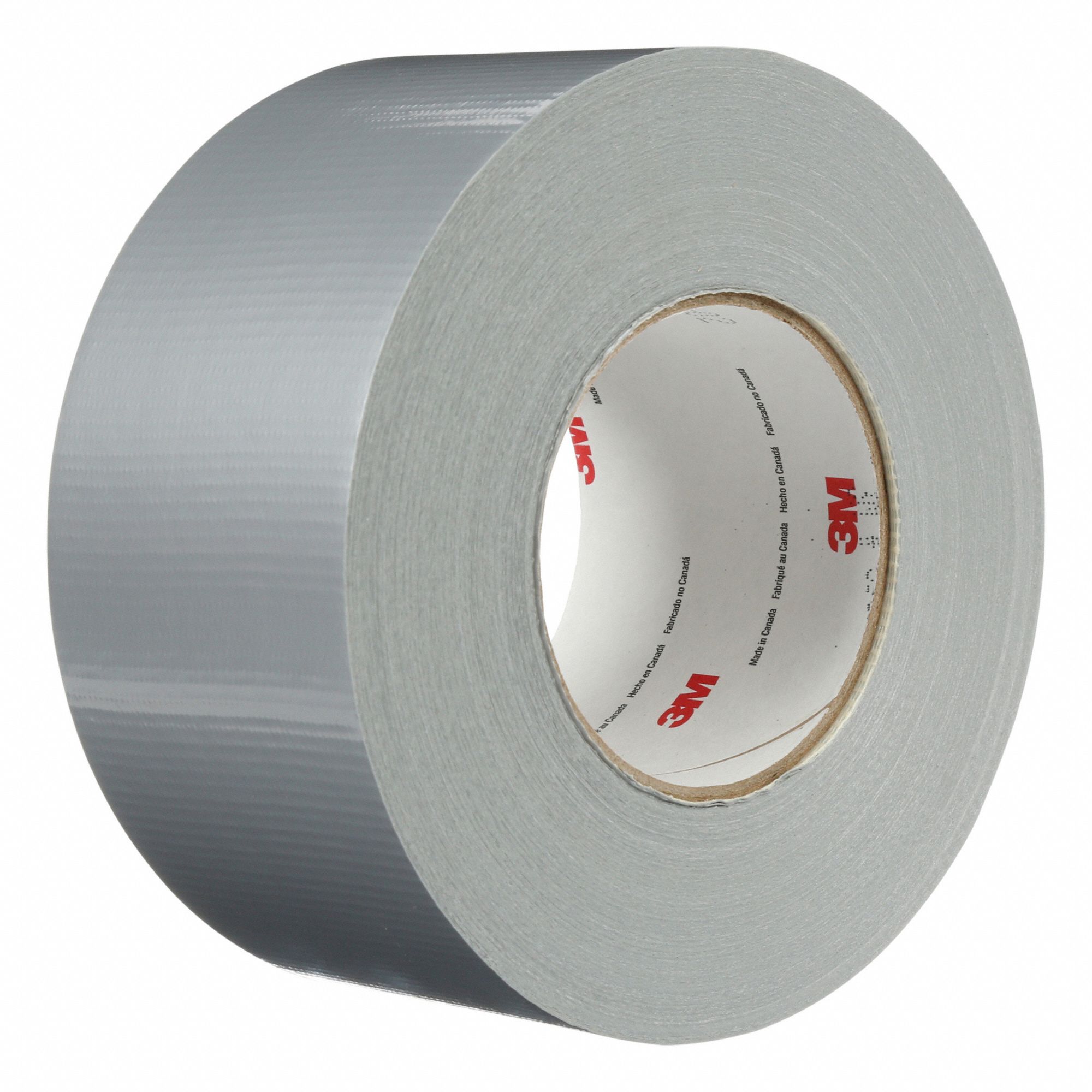 DUCT TAPE, SILVER, 60 YD X 72 MM, POLYETHYLENE/RUBBER ADHESIVE