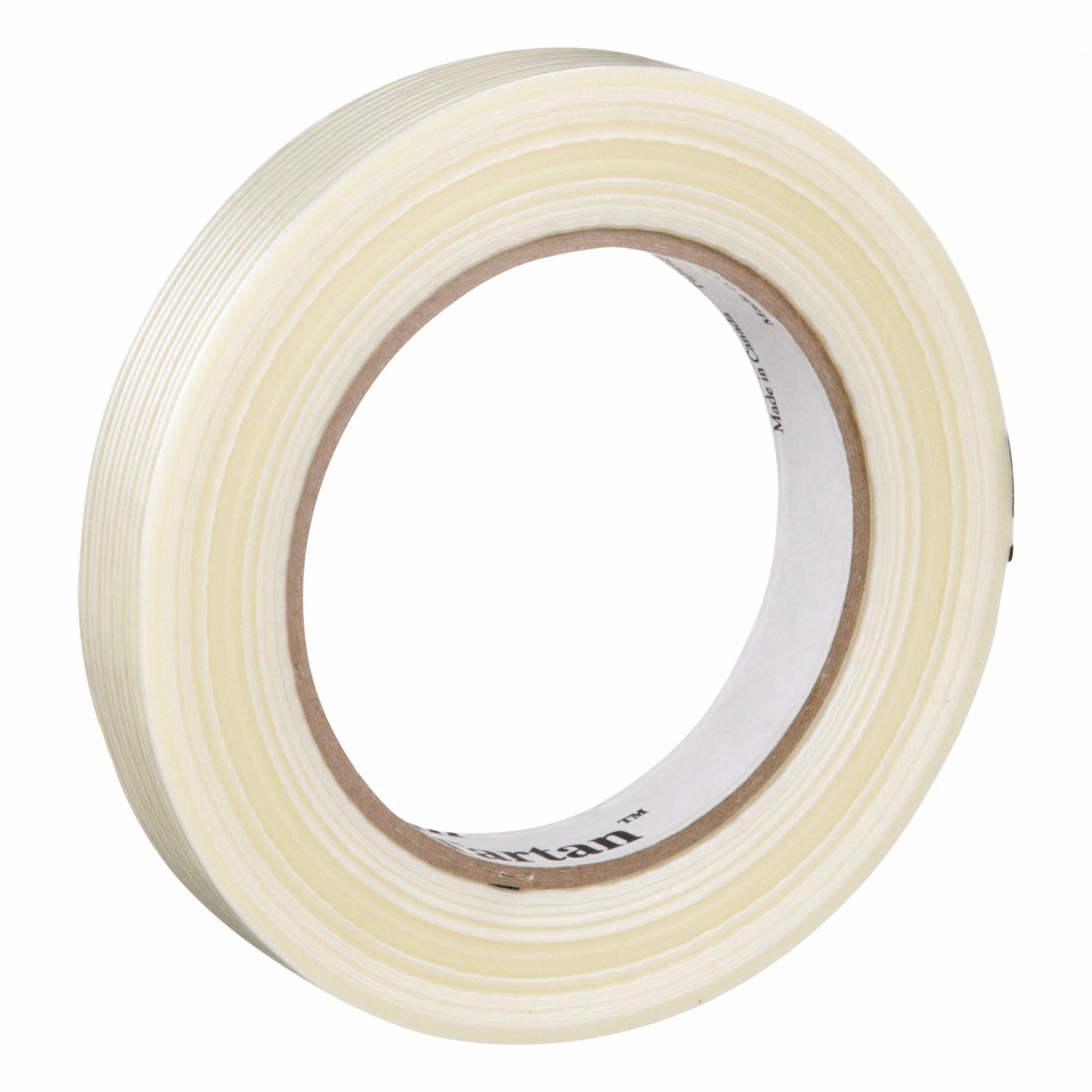 UTILITY FILAMENT TAPE, 55 M LENGTH X 12 MM WIDTH, GLASS FILAMENT REINFORCED, RL 72