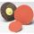 SANDING DISC, QUICK-CHANGE, 60 GRIT, ORANGE, 2 IN DIA, CERAMIC