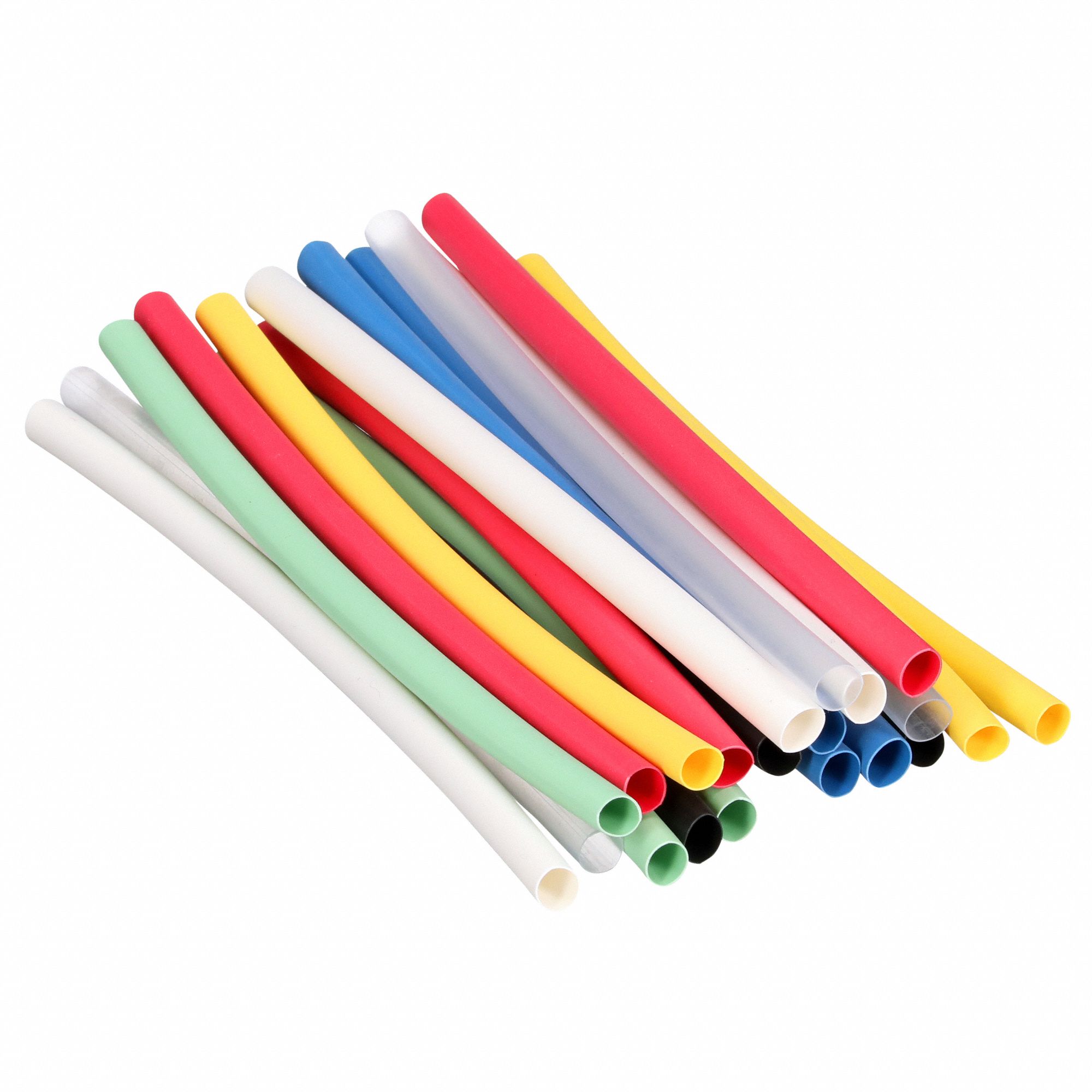 3M FP-301 HEAT SHRINK TUBING, THIN, FLEX, COLD FLOW, ASSORTED COLOURS, 1/4  X 6 IN L, POLYOLEFIN, BG 21 - Heat Shrink & Cold Shrink Tubing Assortment  Kits - MMMFP301-14ASST