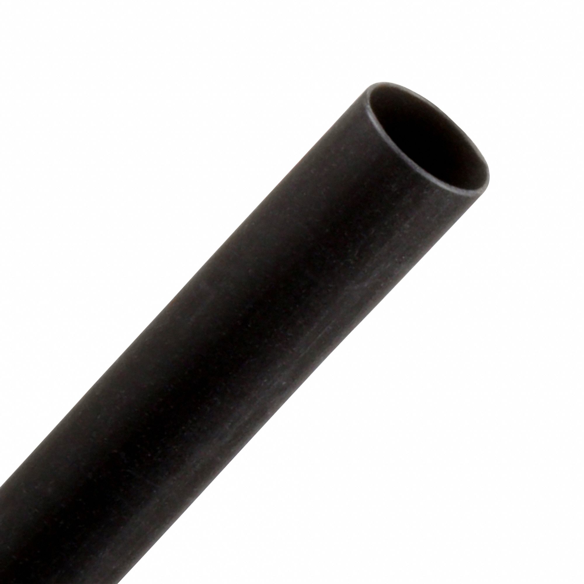 FP-301 HEAT SHRINK TUBING, THIN, FLEX, COLD FLOW, BLACK, 1/4 IN X 6 IN L, POLYOLEFIN, BG 10