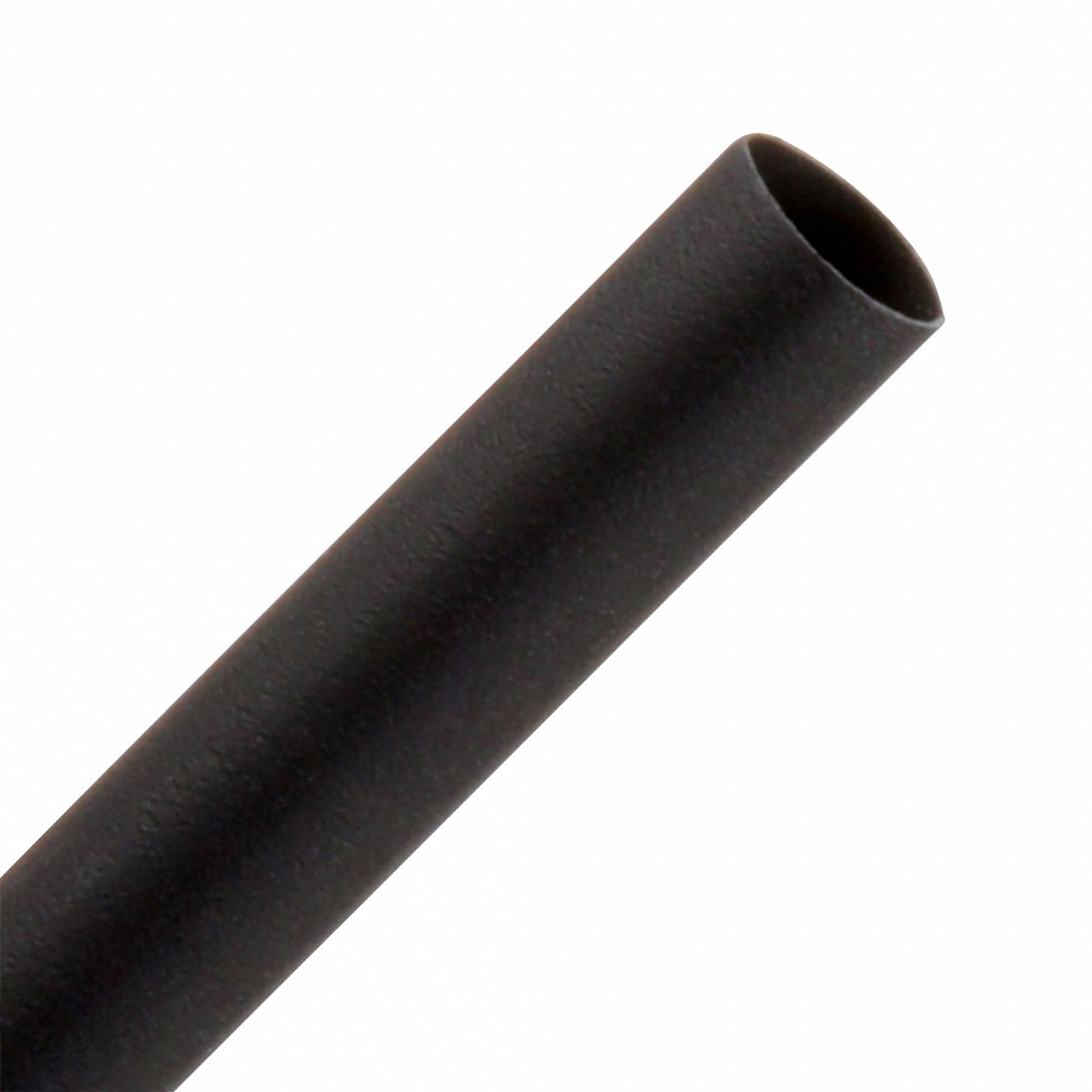 FP-301 HEAT SHRINK TUBING, THIN, FLEX, COLD FLOW, BLACK, 3/16 X 6 IN L, POLYOLEFIN, BG 10