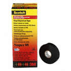 ELECTRICAL INSULATION TAPE, FLAME/CORROSION RESIST, BLACK, 20 M X 19 MM X 8 1/2 MM, RUBBER/PVC