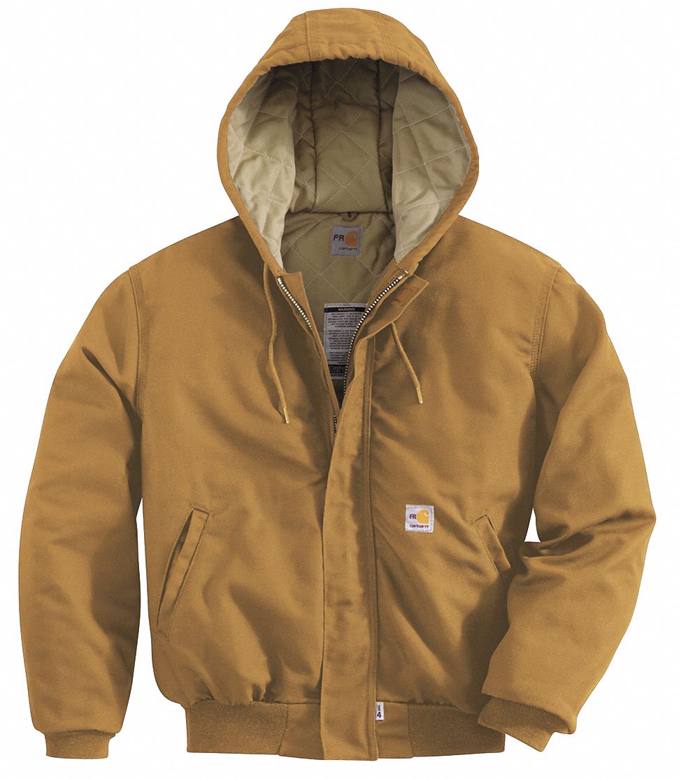 CARHARTT, 3 PPE CAT, 33.5 cal/sq cm ATPV, FR Jacket - 35EN82|101622-211 ...