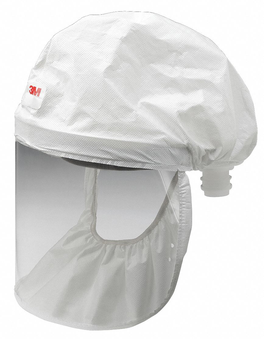 HEAD COVER, VERSAFLO, PAPR SYSTEM, NON-WOVEN PP, HOOD, M/L, NIOSH