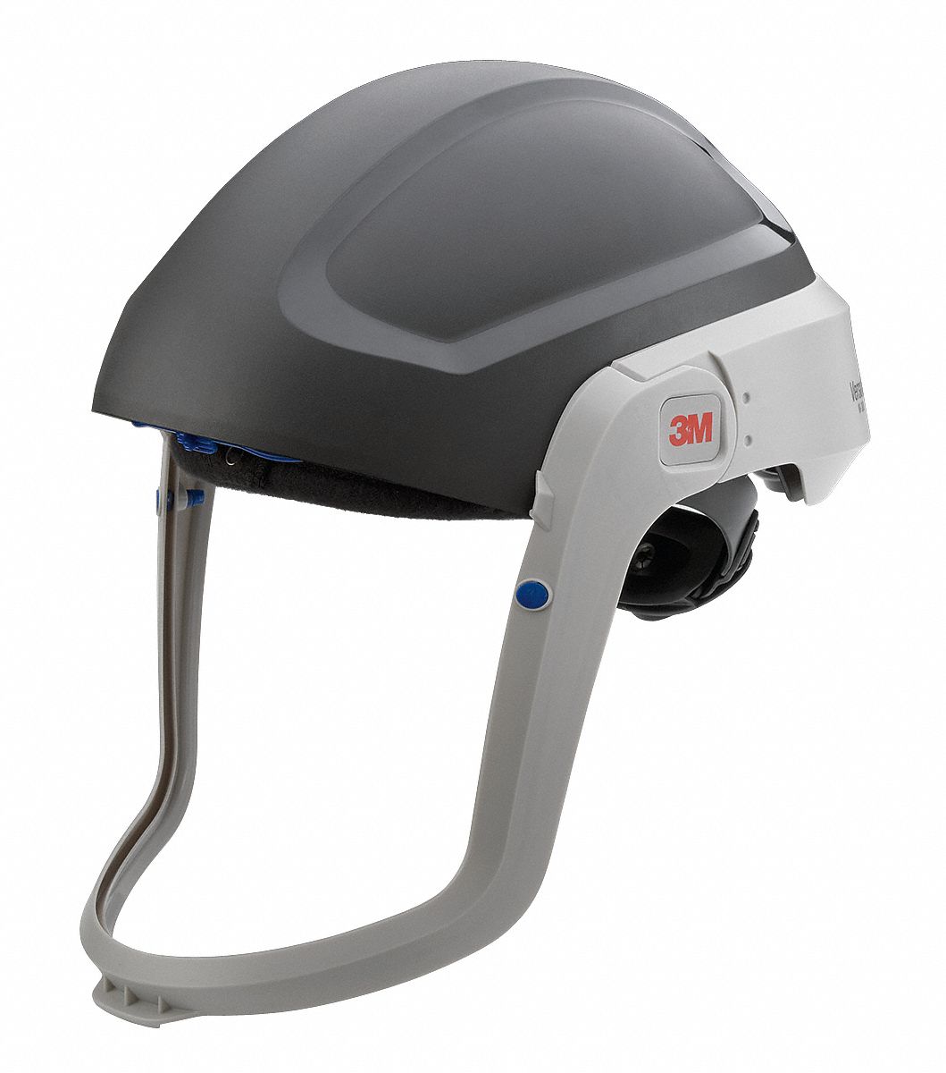 Hard Hat less Visor and Faceseal Gray