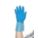 CHEMICAL-RESISTANT GLOVES, BLUE, 45 MIL, 12 IN LENGTH, LATEX, M