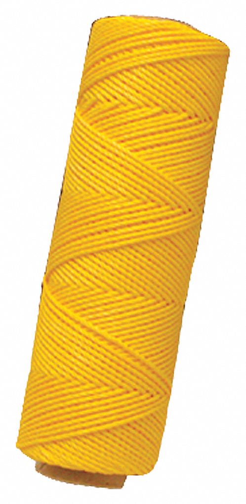 TWISTED MASON'S LINE, YELLOW, 285 FT, NYLON