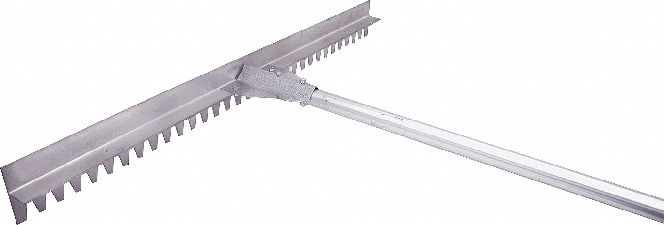 LUTE HEAD FOR ASPHALT WORK, T-SECTION BLADE, LIGHTWEIGHT, 36 IN WIDTH, MAGNESIUM/STEEL