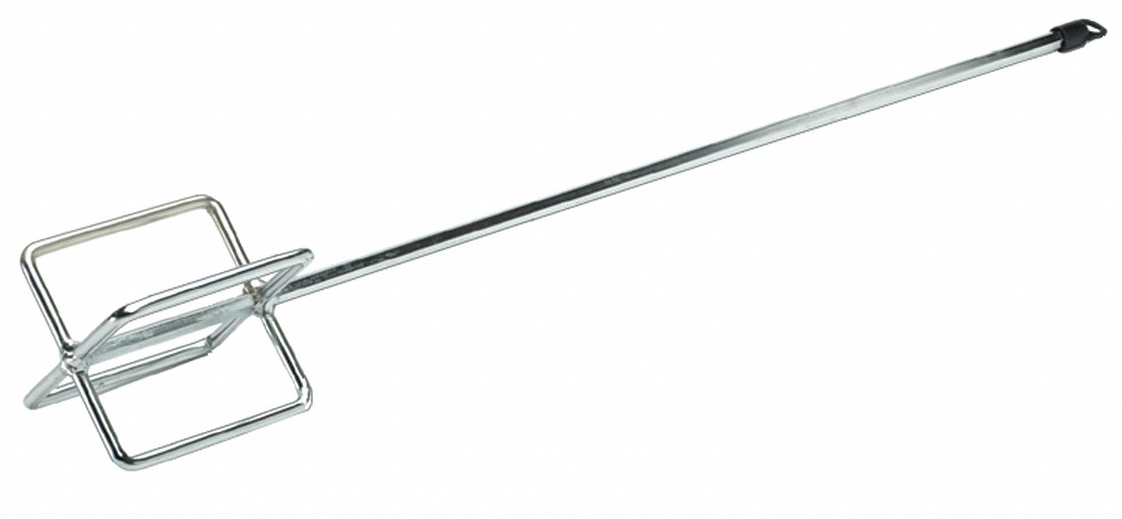 MIXER, EGG BEATER, WELDED, USE W/ SLOW SPEED DRILL, PLATED CONSTRUCTION, 30 X 5 IN, STEEL