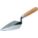 POINTING TROWEL, POLISHED AND GROUND TEMPERED BLADE, 5 1/2 X 2 3/4 IN, METAL/HARDWOOD