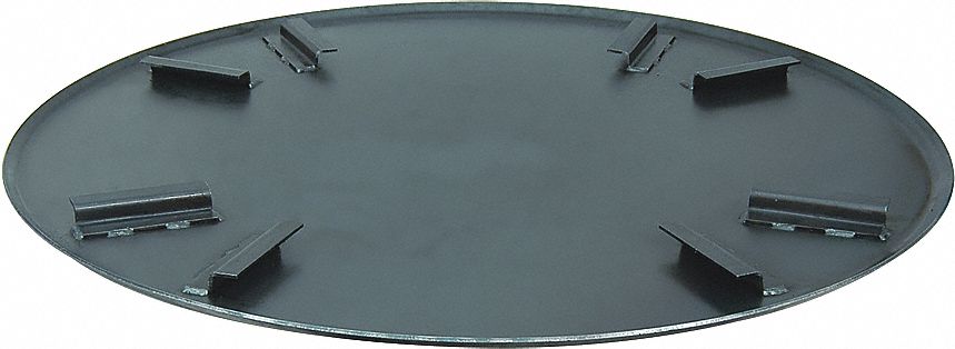 FLOAT PAN, USE W/ CONCRETE MIXING, 4 CLIPS, BEVELED EDGE, 36 IN