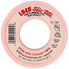 PIPE THREAD TAPE, NON-TOXIC, 2,000 PSI, -450 ° F TO 550 ° F, PINK, 260 X 1/2 IN, 4 MIL, PTFE, RL 1