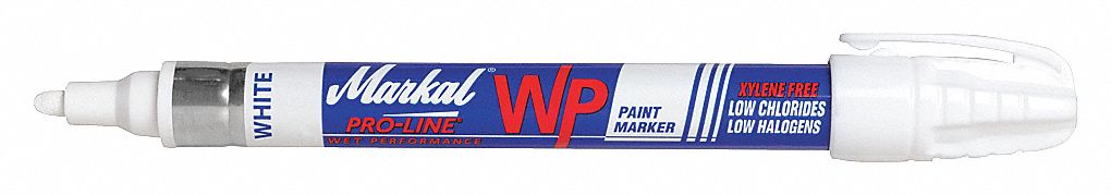 PAINT MARKER, PERMANENT, WHITE