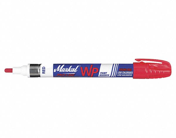 PAINT MARKER, PERMANENT, RED