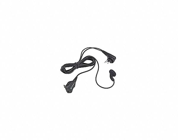 EARBUD W/IN-LINE PUSH-TO-TLK BUTTON