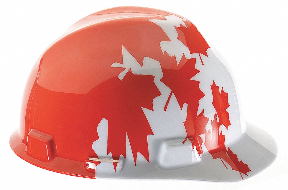 Patriotic Front-Brim Hard Hats (Type 1, Class E)