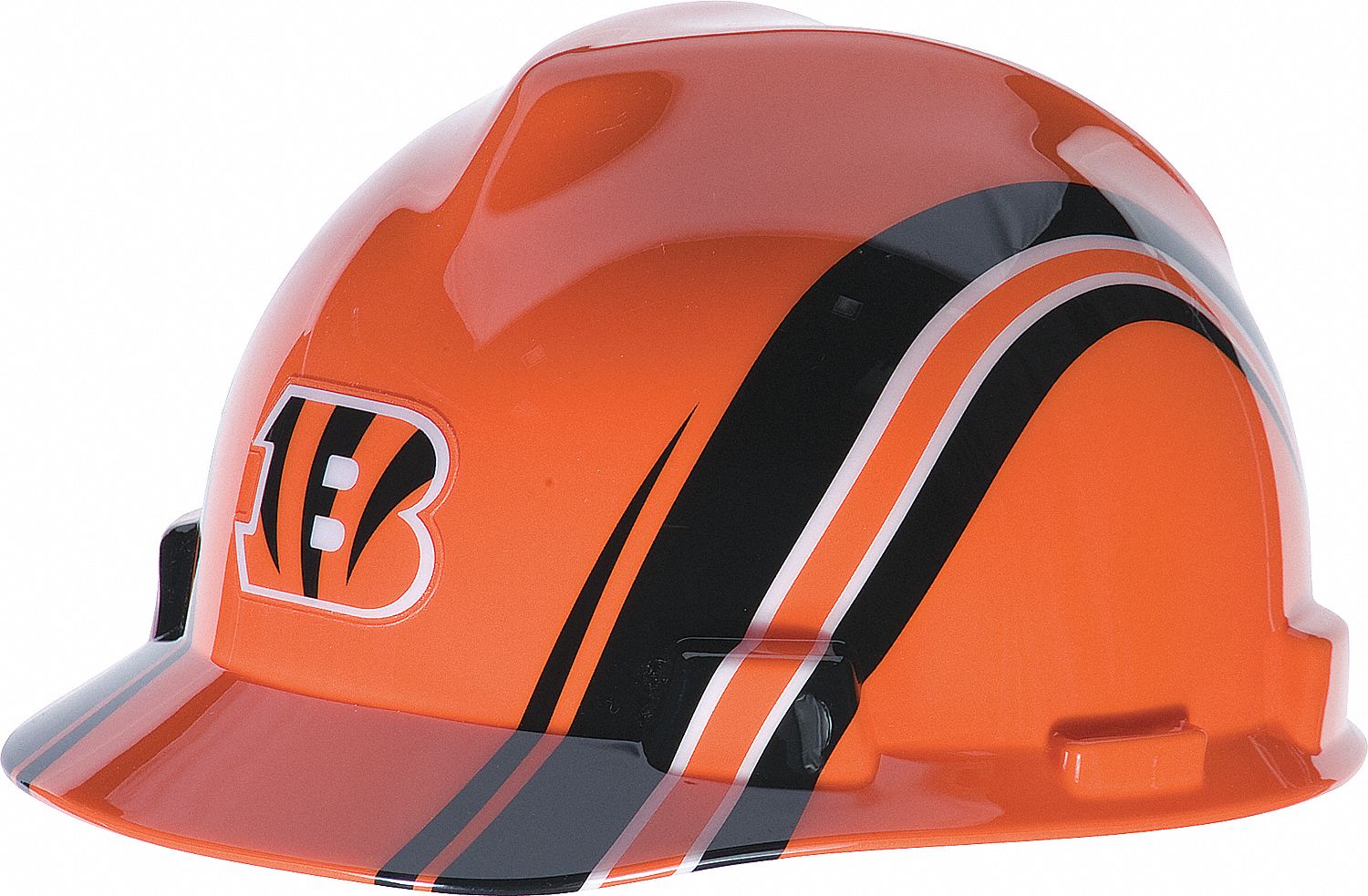 MSA Safety Works Cincinatti Bengals 4-Point Suspension Cap Style