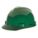 SLOTTED CAP, CSA, TYPE 2, CLASS E, HDPE, 4-PT FAS-TRAC III RATCHET SUSPENSION, GREEN