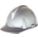 SLOTTED CAP, CSA Z94.1-2005, TYPE 1, CLASS E, PC, 4-PT ONE-TOUCH, FRONT BRIM, WHITE