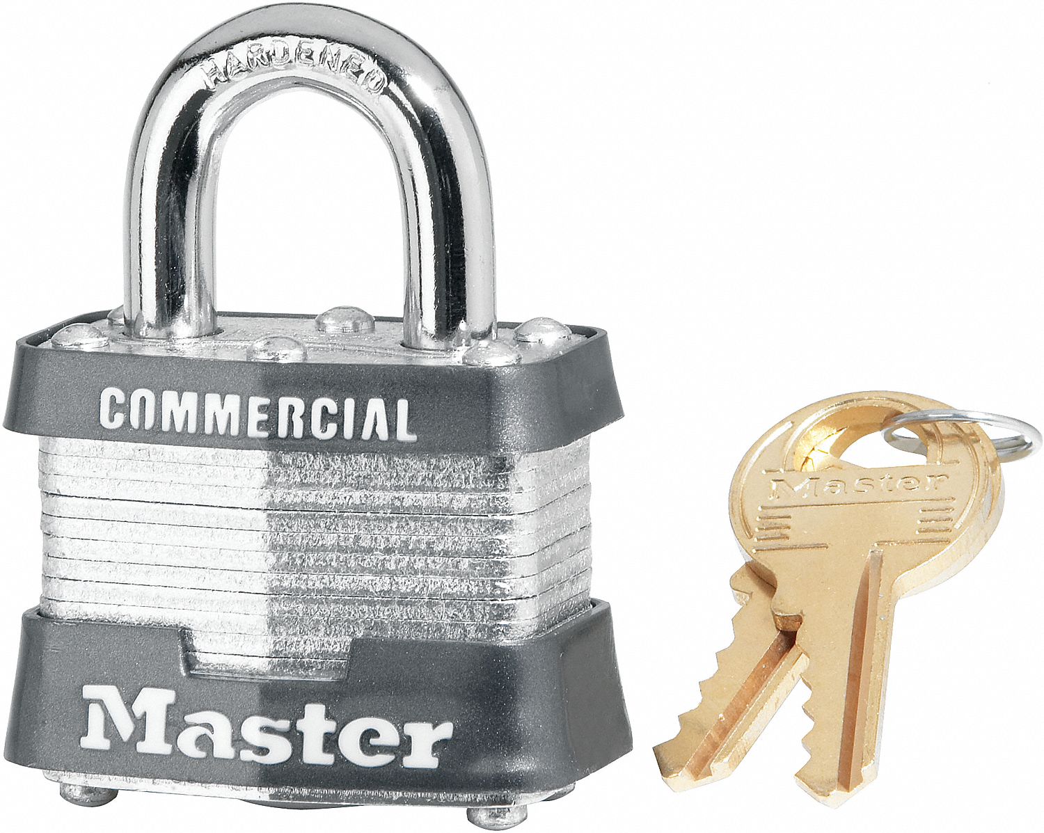 PADLOCK STL 1-1/2IN-4PIN