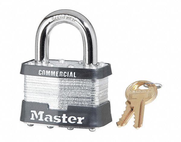 PADLOCK STL 2IN-4PIN